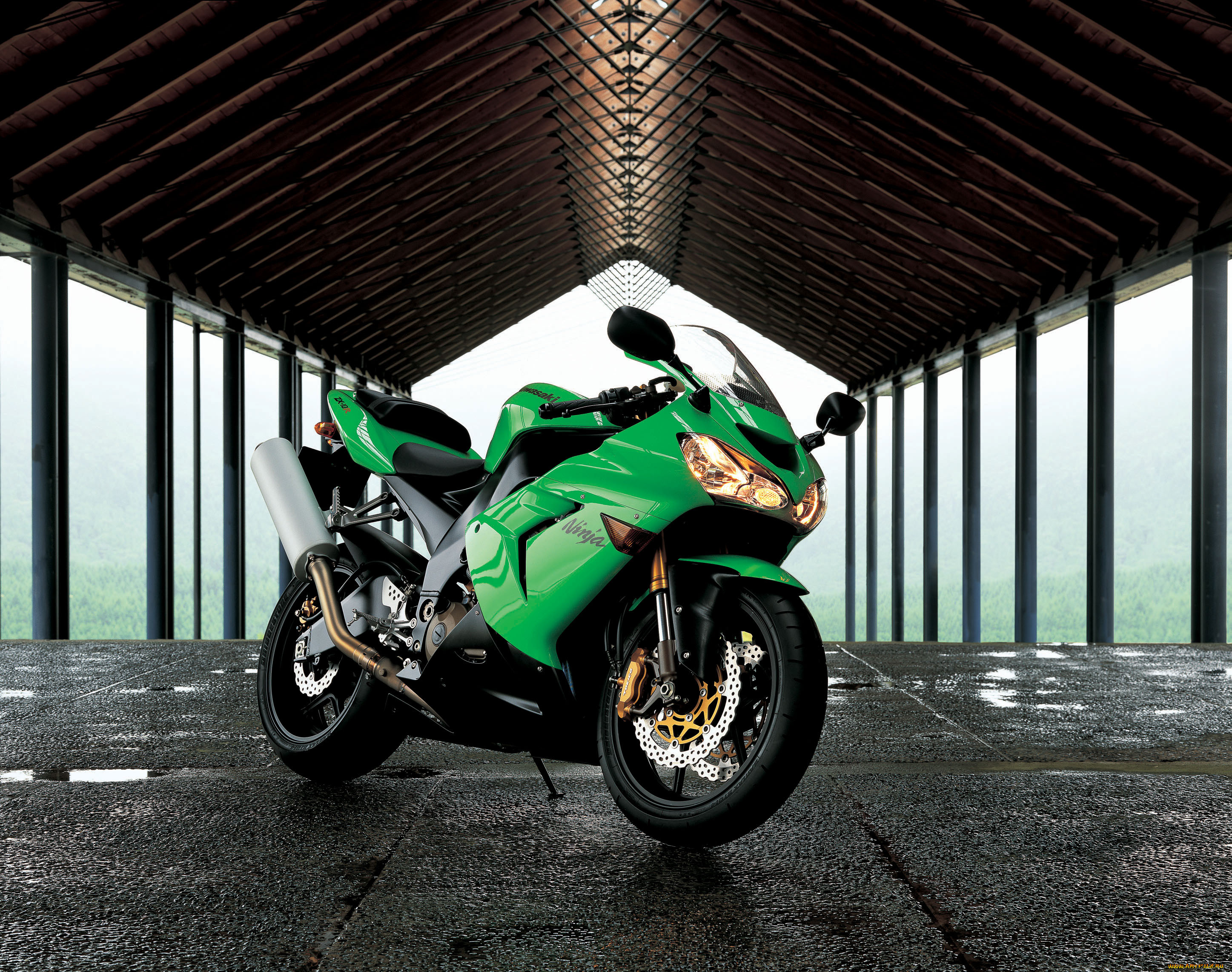 Картинки мотоцикл kawasaki ninja